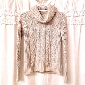 Abercrombie & Fitch Cable Turtleneck Sweater